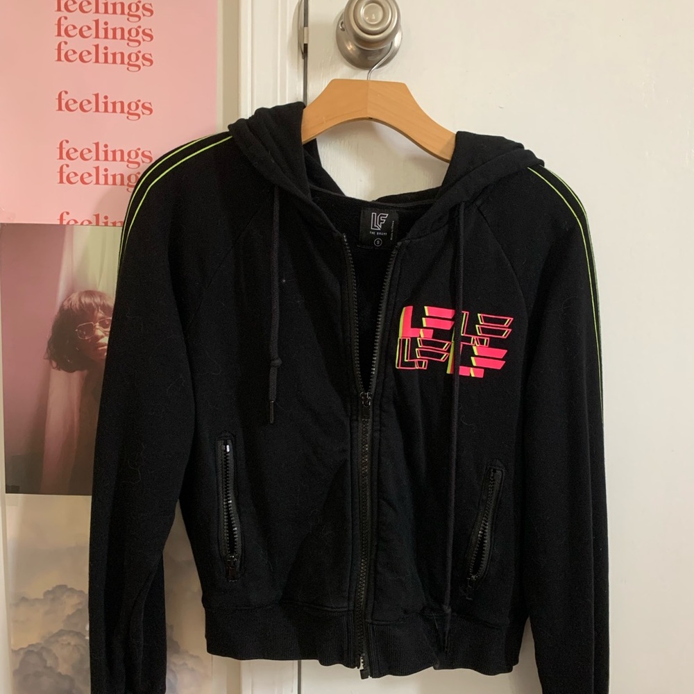 LF zip up sweater